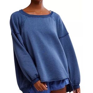 Free people ONE TO BEAT oversized sweatshirt XS